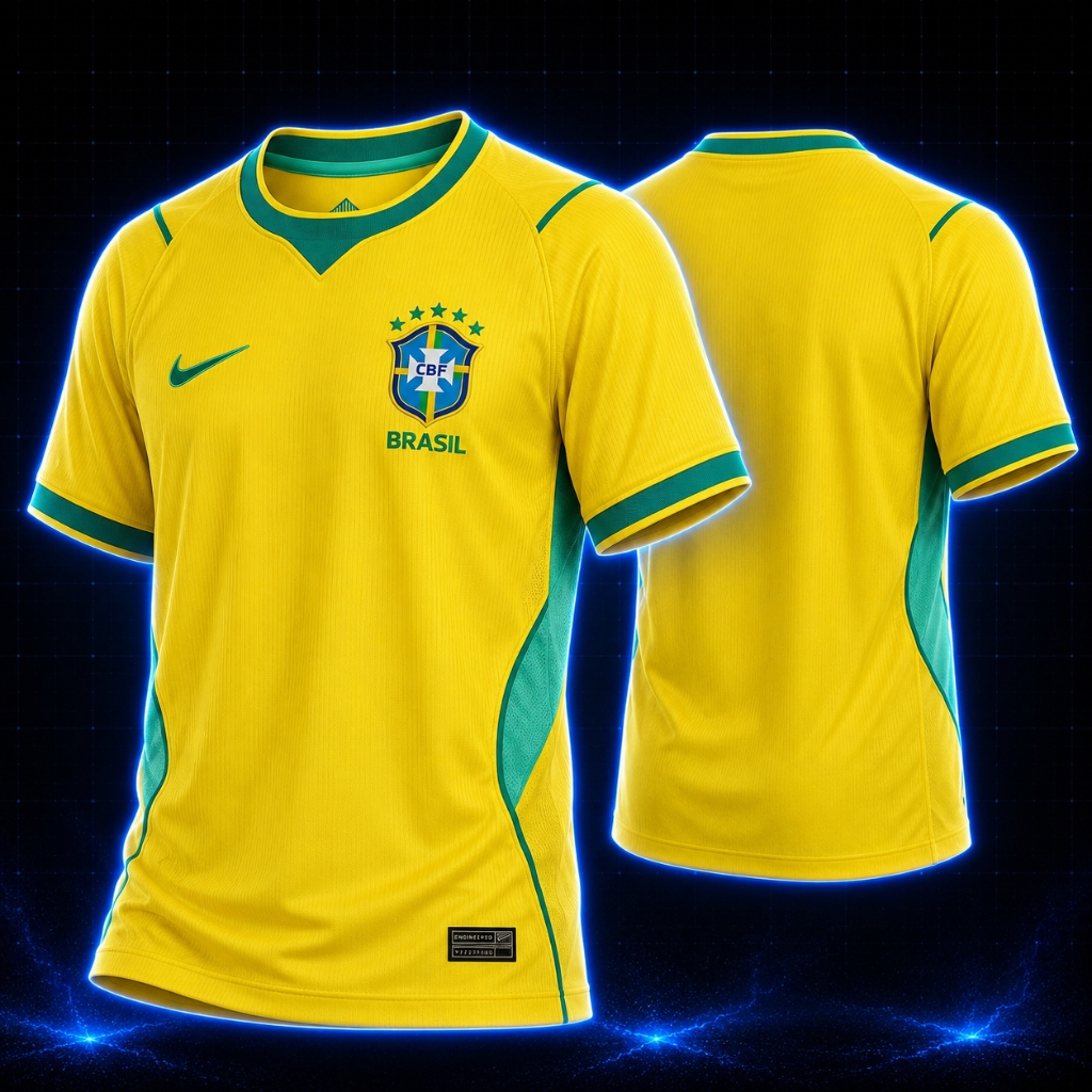 Camisa Brasil 2026/27 Home – Versão Torcedor