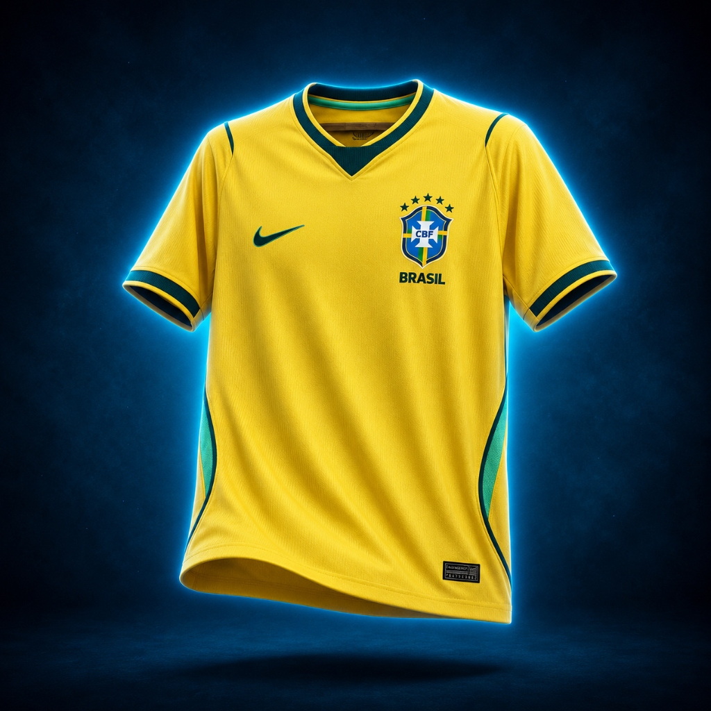 Camisa Oficial da Seleção Brasileira 2026/2027